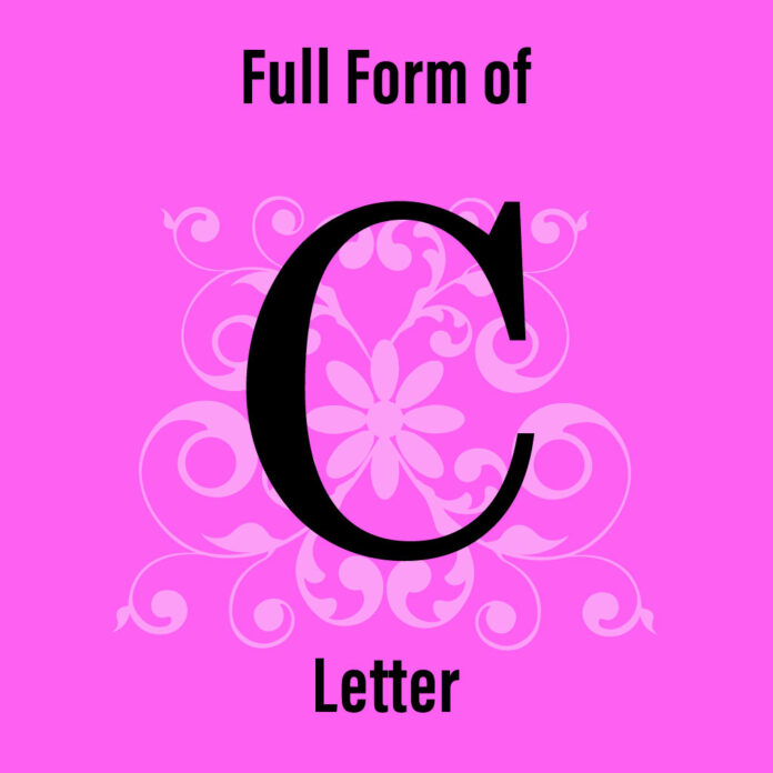 C letter full form