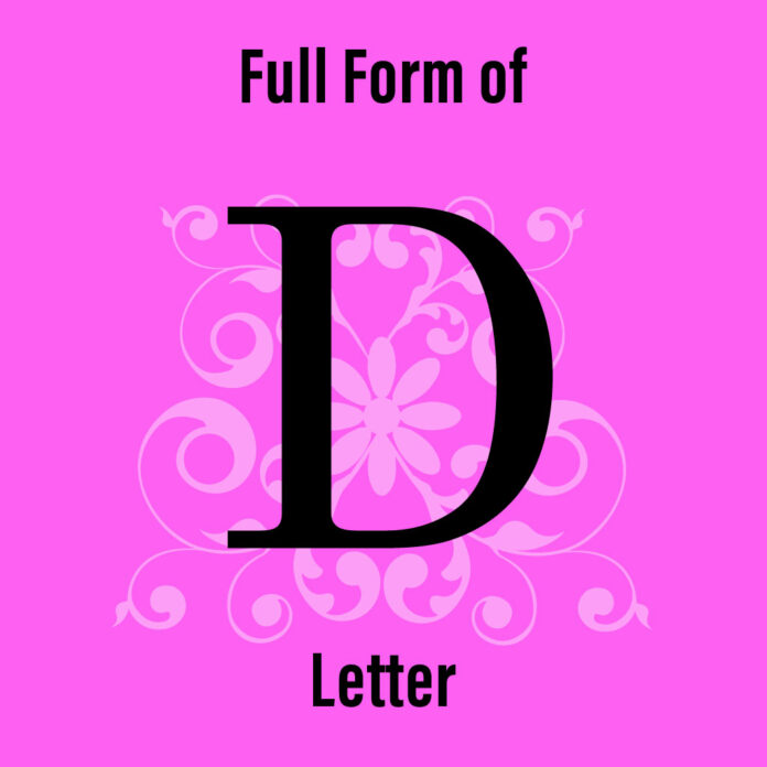 D letter se full form