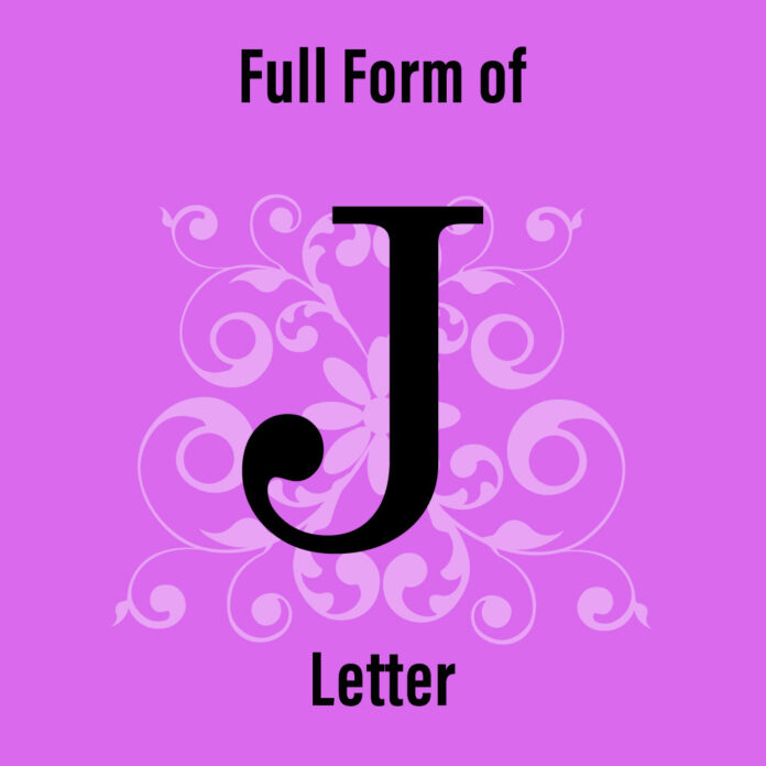 J letter full form